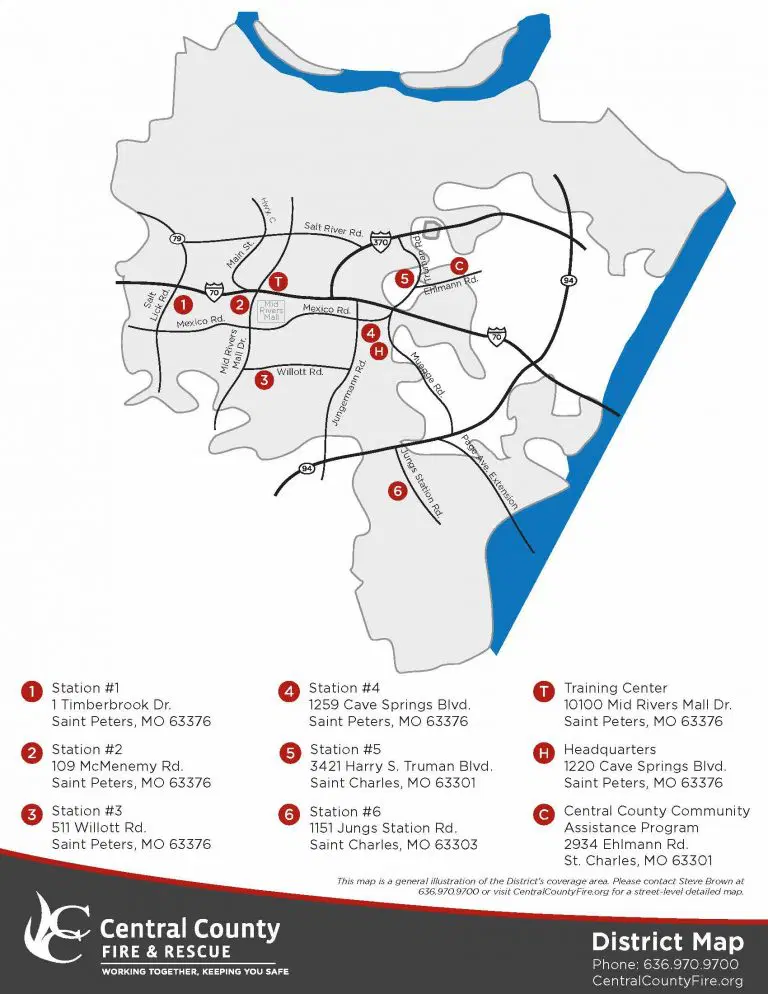 CCFR District Map