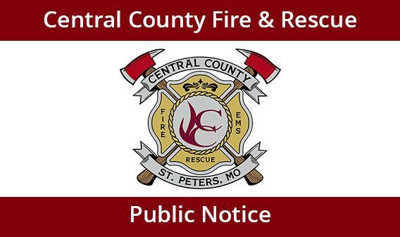 Central County Fire & Rescue Public Notice
