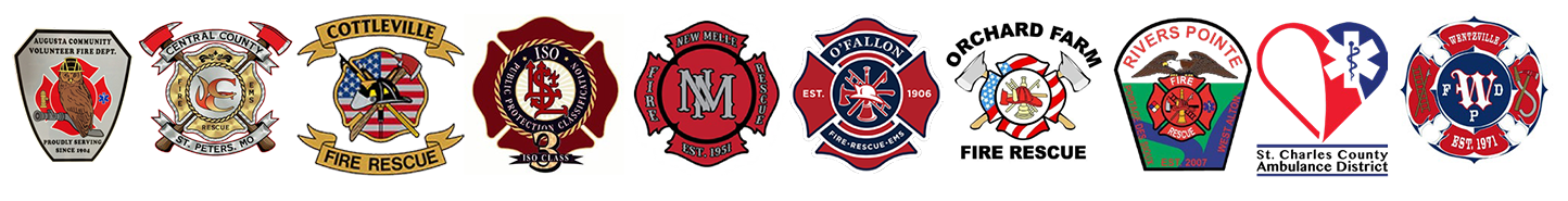 Logos of St. Charles County's First Responders