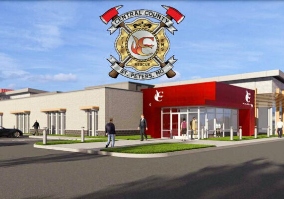 Artist's rendering of new CCFR Headquarters building.