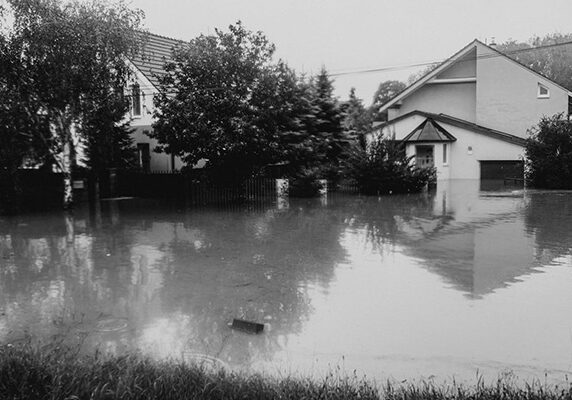 flooded street