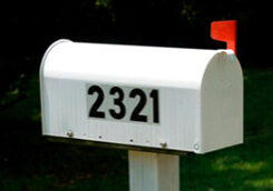 mailbox numbering